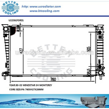 Radiador de água Ford Windstar 99-03 / MONTEREY 04 OEM: 1F2H8005AA / 1F2Z8005AA